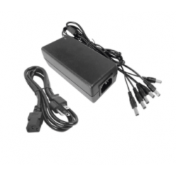 Fuente de 12 Vcc/6 Amper con 6 salidas