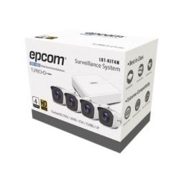 Kit de 4 Cámaras Bala TURBOHD 720p