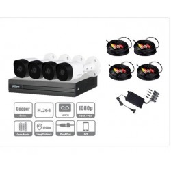 Kit 4 canales 1 megapíxel/4 cámaras 720p