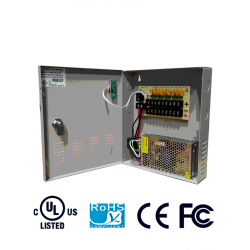 Fuente de poder regulada 12V / 10 Amperes